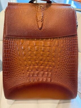 Coolcy Leather Backpack / Purse